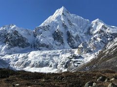 01B Siniolchu And Siniolchu Glacier From The Hike Between Green Lake And Tallem On Day 6 Of Kangchenjunga East Face Green Lake Trek Sikkim India