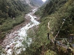 06B I reached The Trailhead After Hiking 140 Minutes From Tallem On Day 7 Of Kangchenjunga East Face Green Lake Trek Sikkim India