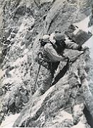 02B Kangchenjunga The Untrodden Peak - Kangchenjunga First Ascent George Band On May 25 1955 Joe Brown on the last rock-wall on May 25, 1955: ... jam his fists in the cracks at their sides; he pulled up and round the bulge, to the right ... A few…