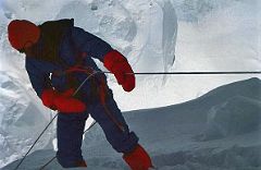 16C All Fourteen 8000ers - Critically Ill Reinhold Messner Descending Kangchenjunga North Face