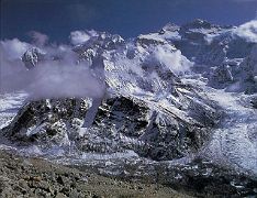 07B Heart Of The Himalaya - Kangchenjunga North Face From Pangpema