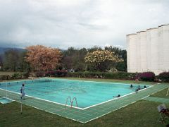 01C The Swimming Pool At The Moshi Tanzania YMCA On The Way To Climb Kili Kilimanjaro