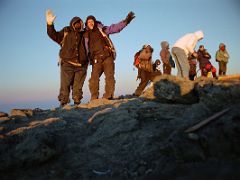 03B Guide And Jerome Ryan On The Mount Kilimanjaro Kili Summit October 11, 2000