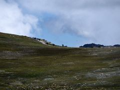 07B The Trail Climbs Toward Rawsons Pass On The Mount Kosciuszko Australia Hike