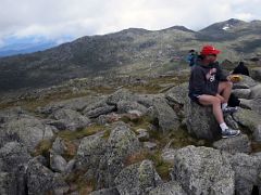 06D View To The North From Mount Kosciuszko Summit 2228M On The Mount Kosciuszko Australia Hike