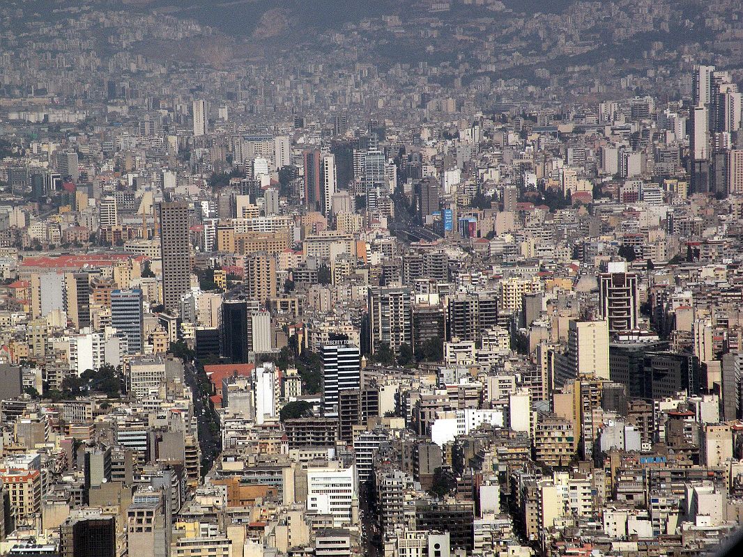 Beirut 02 View From Airplane