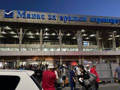 01A Arriving in Manas International Airport Bishkek the capital and largest city of Kyrgyzstan