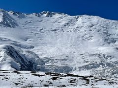 01B Lenin Peak shines bright white from Ak-Sai Travel Lenin Peak Camp 1 4400m