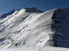 03B Lenin Peak summit ridge from Ak-Sai Travel Lenin Peak Camp 3 6100m