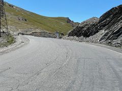 10B The Pamir Highway on the top of Taldyk Pass 3615m on the way to Lenin Peak Base Camp