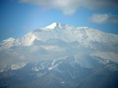 14B Lenin Peak from the Pamir Highway after leaving Sary Tash on the way to Lenin Peak Base Camp