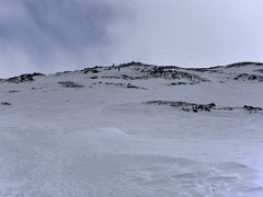 11B Two climbers reach the Lenin Peak summit 7134m just ahead