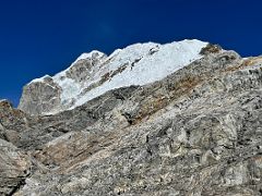 03C Lobuche Peak West 6145m and Lobuche Peak East 6119m close up from Lobuche East Base Camp 5170m