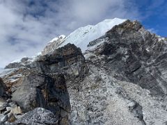 02A The route ahead to Lobuche Peak from Lobuche East High Camp 5600m