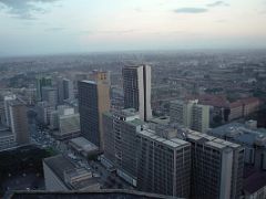 12C East View Electricity House, National Bank Building, Co-Operative Bank House, BIMA House, National Treasury Building From Kenyatta Centre Observation Deck Nairobi Kenya October 2000