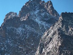 02B Mount Kenya Towers Above As The Trail Nears Hausburg Col On The Mount Kenya Trek October 2000