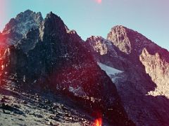 03A Mount Kenya And Point Peter Tower Above Hausburg Col On The Mount Kenya Trek October 2000