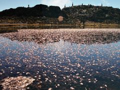 03C Beautiful Hall Tarn On Descent To Chogoria On The Mount Kenya Trek October 2000