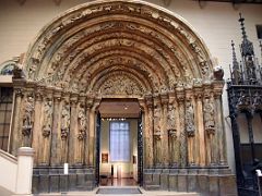 1230 Copy of Golden Gate from Freiberg Dom Cathedral 1230 in Italian Court - Pushkin Museum Moscow Russia