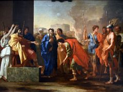 1640 The Continence of Scipio - Nicolas Poussin - Pushkin Museum Moscow Russia