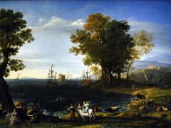 1655 The Rape of Europe - Claude Lorrain - Pushkin Museum Moscow Russia