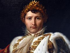 1810 Portrait of Napoleon I detail - Francois Gerard - Pushkin Museum Moscow Russia