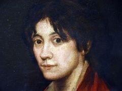 1813 Portrait of the Artist Lola Jimenes detail - Francisco de Goya - Pushkin Museum Moscow Russia