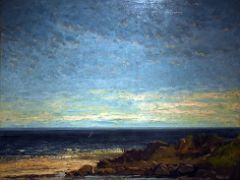 1867 The Sea - Gustave Courbet - Pushkin Museum Moscow Russia