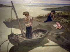 1879 The Poor Fisherman - Pierre Puvis de Chavannes - Pushkin Museum Moscow Russia