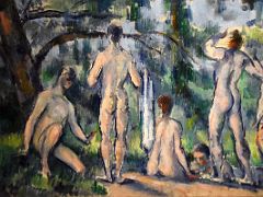 1890-94 Bathers - Paul Cezanne - Pushkin Museum Moscow Russia