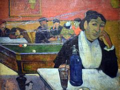 1888 Night Cafe at Arles (Madame Ginoux) - Paul Gauguin Pushkin Museum Moscow Russia