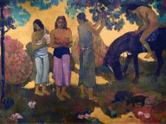 1889 Ruperupe (Tahiti Is a Wonderful Land, Gathering Fruit) - Paul Gauguin Pushkin Museum Moscow Russia