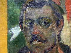 1890 Self-portrait - Paul Gauguin Pushkin Museum Moscow Russia