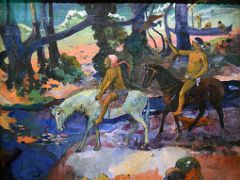 1901 Ford (Running Away) - Paul Gauguin Pushkin Museum Moscow Russia