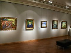 05A Five Vincent Van Gogh paintings in the Gallery Of 19th and 20th Century European and American Art - Pushkin Museum Moscow Russia