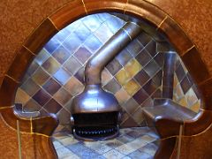 04B Mushroom Fireplace Casa Batllo Gaudi Barcelona Spain