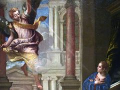 12A 1580-82 Annunciation - Veronese - Museu Nacional Art de Catalunya Barcelona Spain