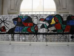 24A 1978 Mural for IBM - Joan Miro - Museu Nacional Art de Catalunya Barcelona Spain