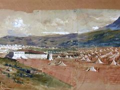 02A 1860 View of Tetouan - Maria Fortuny - Museu Nacional Art de Catalunya Barcelona Spain