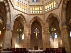 02B The main altar Santiago Cathedral Catedral Old Town Casco Viejo Bilbao Spain