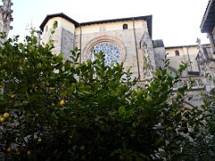 05A Cloister Garden Of The Santiago Cathedral Catedral Old Town Casco Viejo Bilbao Spain