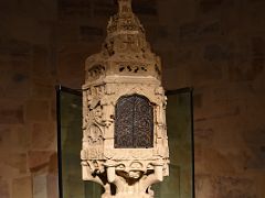 10 Sandstone Tabernacle 15C Santiago Cathedral Catedral Old Town Casco Viejo Bilbao Spain