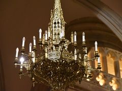 12 Chandelier Santiago Cathedral Catedral Old Town Casco Viejo Bilbao Spain