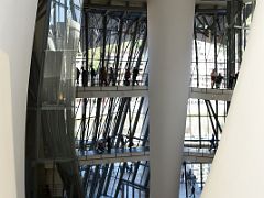 01D Looking Down At The Curves And Light Filled Frank Gehry Atrium Guggenheim Bilbao Spain