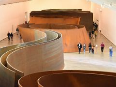 03C The Matter of Time - Richard Serra 1994–2005 Sculptures Panoramic View Close Up Guggenheim Bilbao Spain