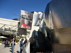 09A Entrance To The Frank Gehry Guggenheim Bilbao Art Building Spain