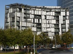 06 Las Viviendas Ferrater buildings were designed by architects Carlos Ferrater, Xavier Marti, Lucía Ferrater, Luís Domínguez 2011 in Plaza Euskadi Bilbao Spain