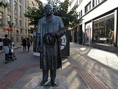 13 Monument to Jose Antonio Aguirre a Basque politician and activist - made by Francisco Lopez Hernandez Bilbao Spain