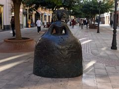 14 Sculpture Based On Velazquez painting Las Meninas by artist Manolo Valdes 2008 Bilbao Spain