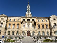 03 Bilbao City Hall was built in 1892 by Joaquin Rucoba in Baroque style Old Town Casco Viejo Bilbao Spain
